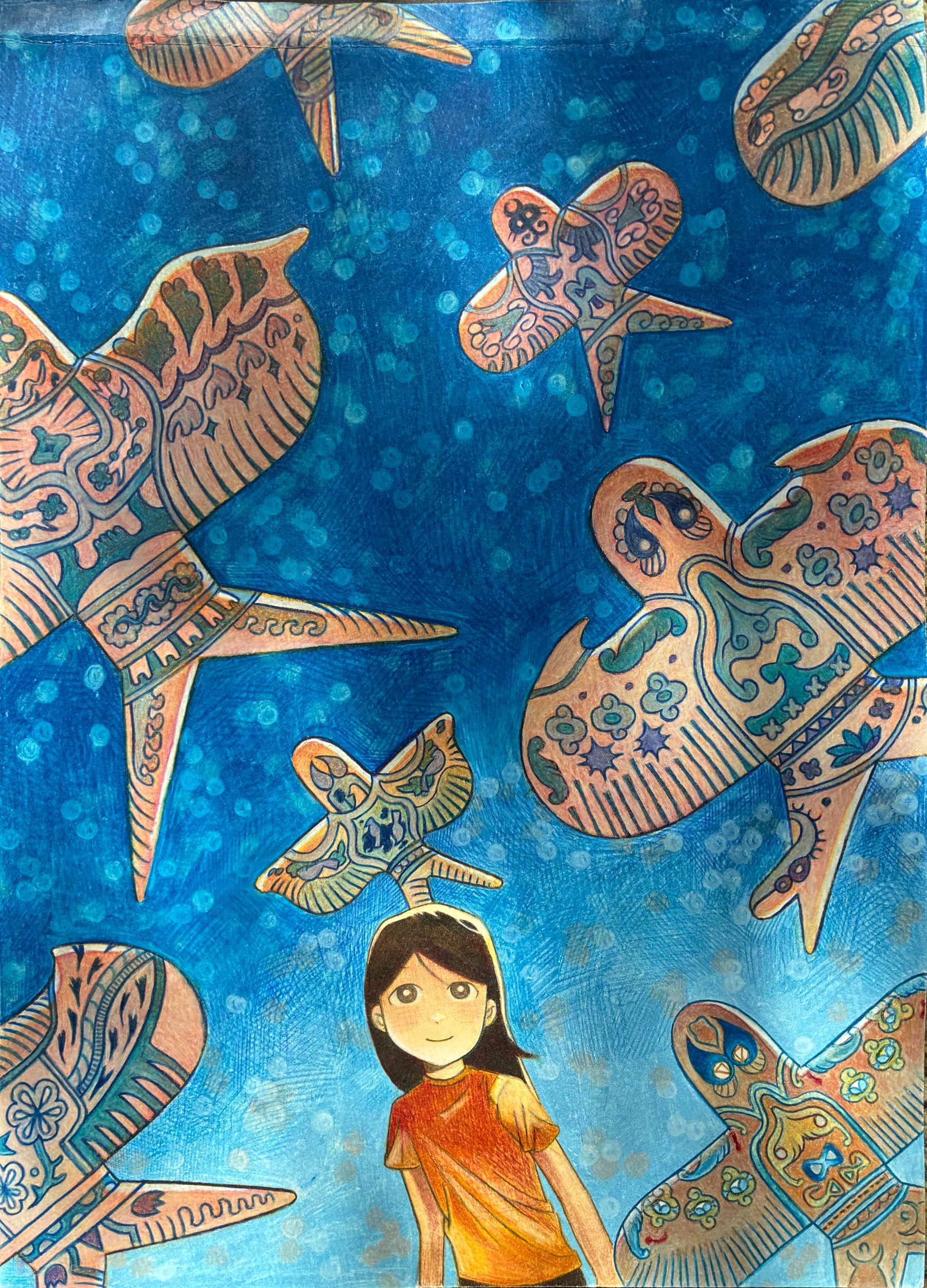 Flying Kites - SOLD